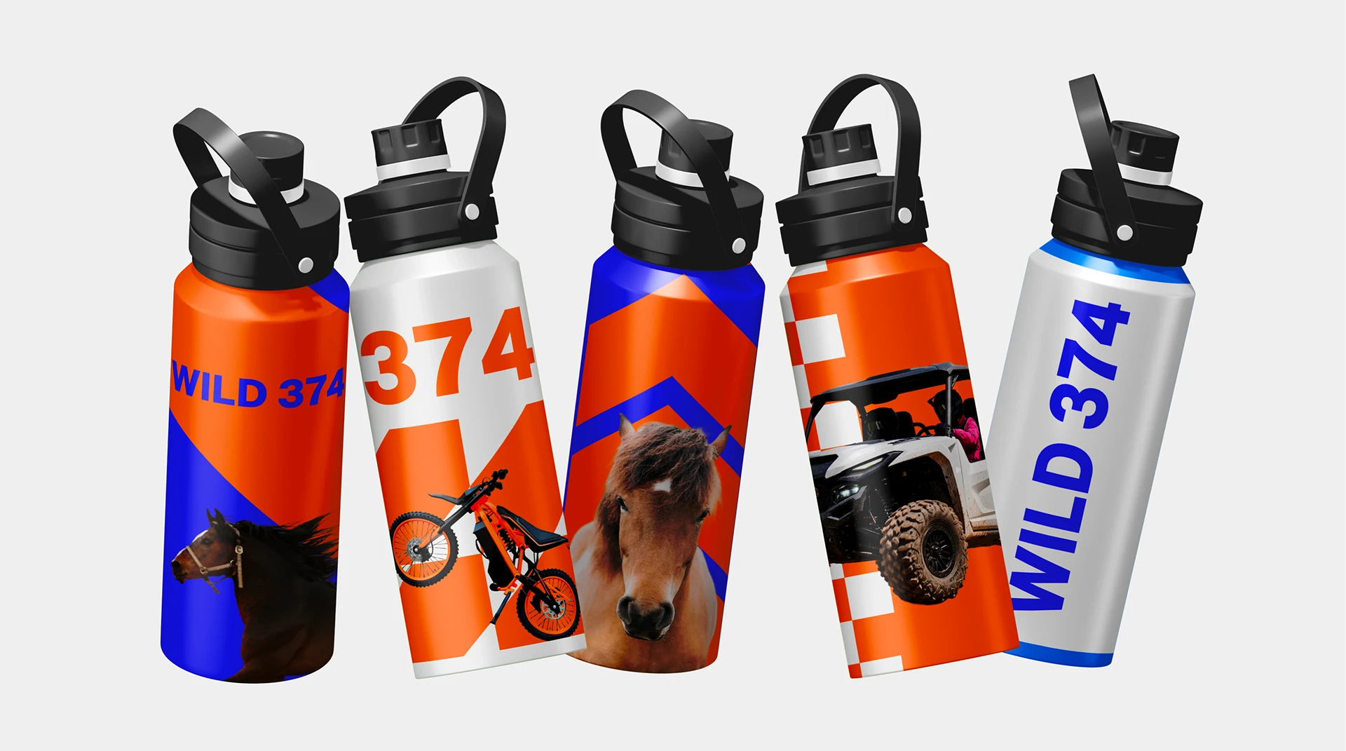 WILD374 brand identity, presentation 10