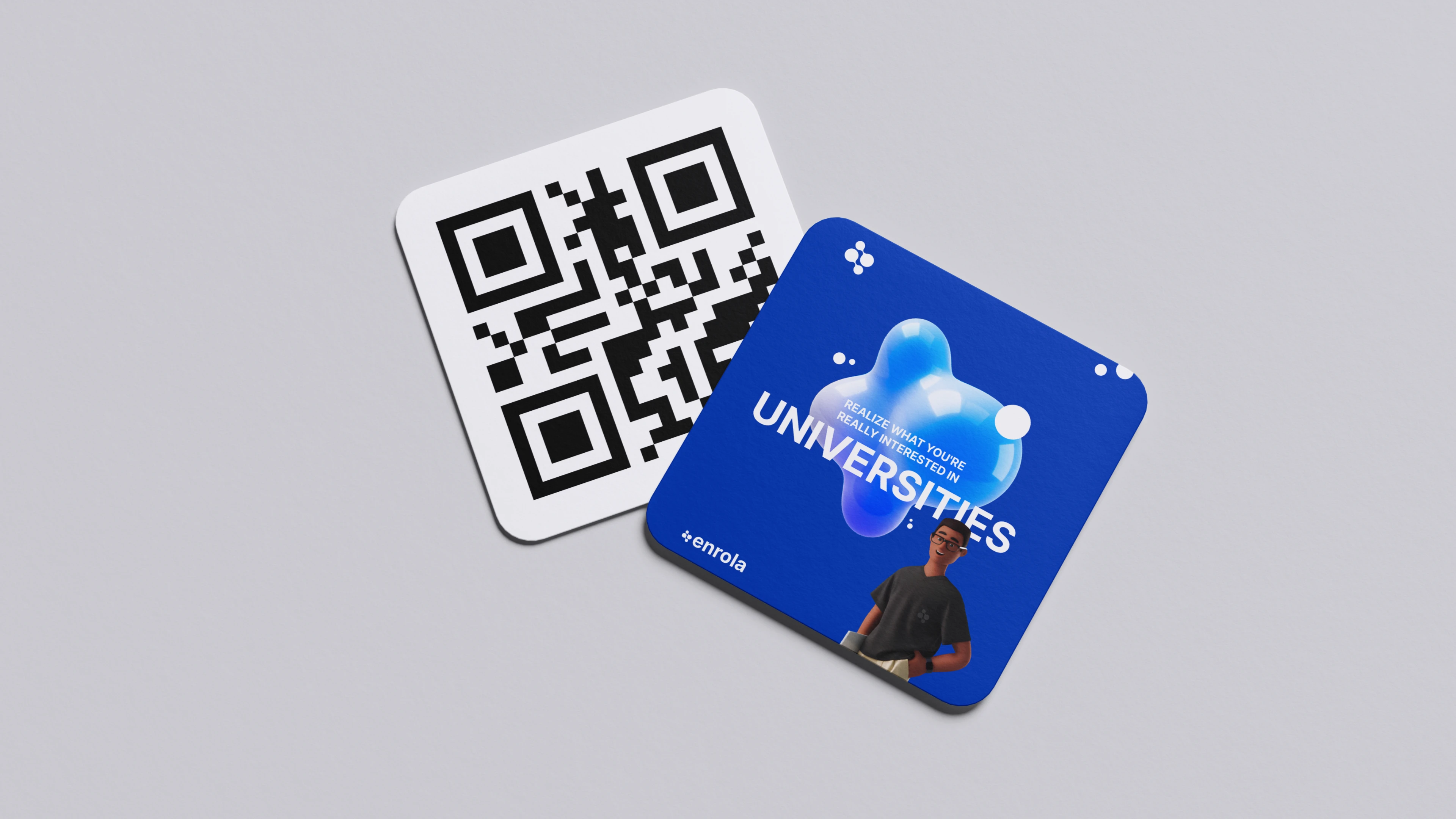 enrola ai edtech artificial intelligence brand identity branding Education visual identity UI/UX Logo Design