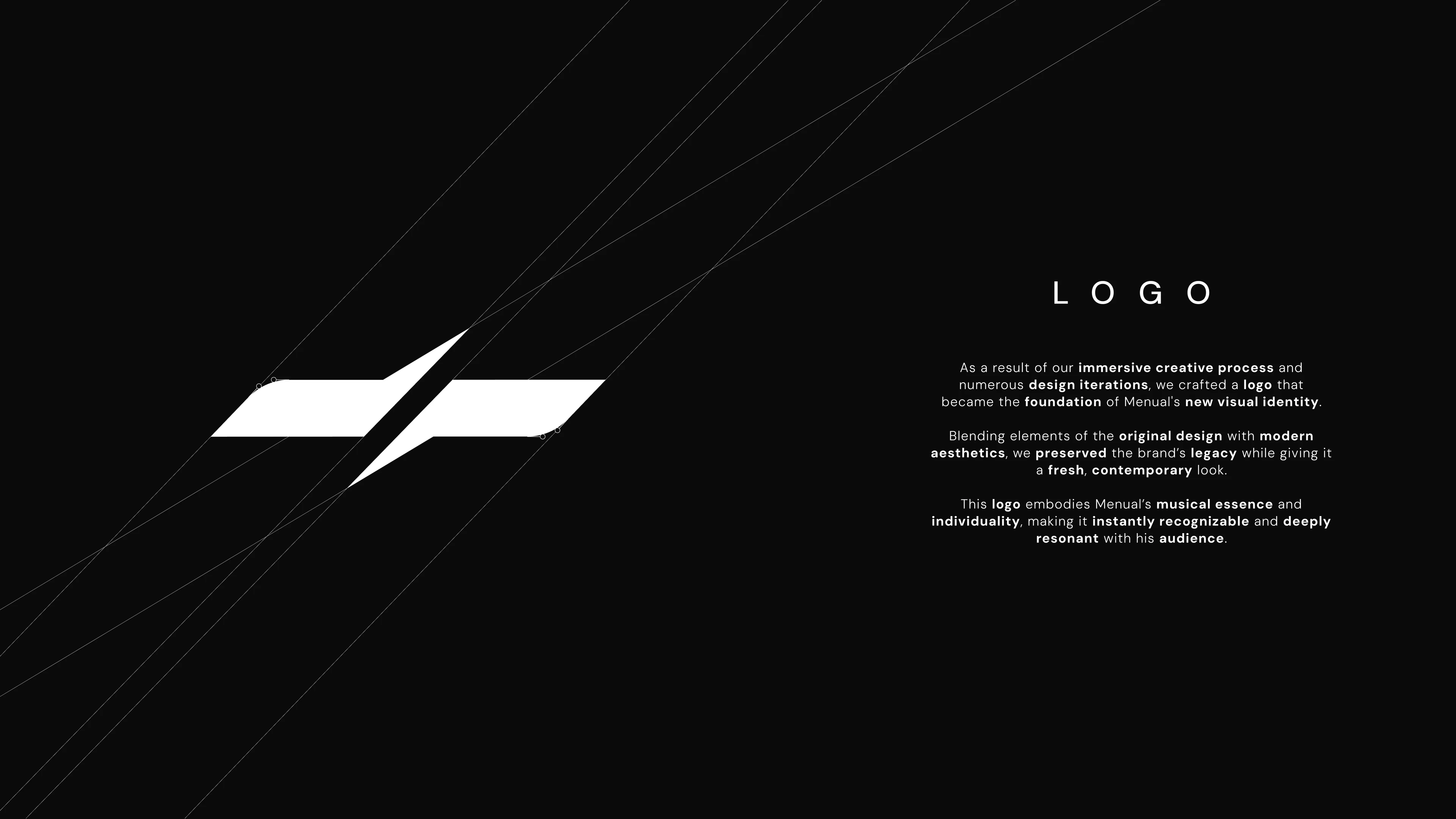 Logo menual, music logo
